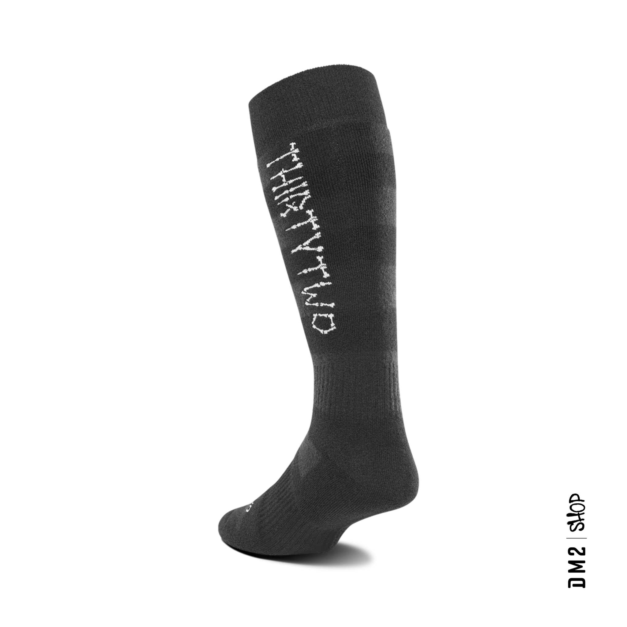 CHAUSSETTES DE SNOW - DIGGERS MERINO - NOIR