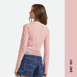 HAUT BRIXTON FEMME DOLLY DENTELLE ROSE - DM2 SHOP