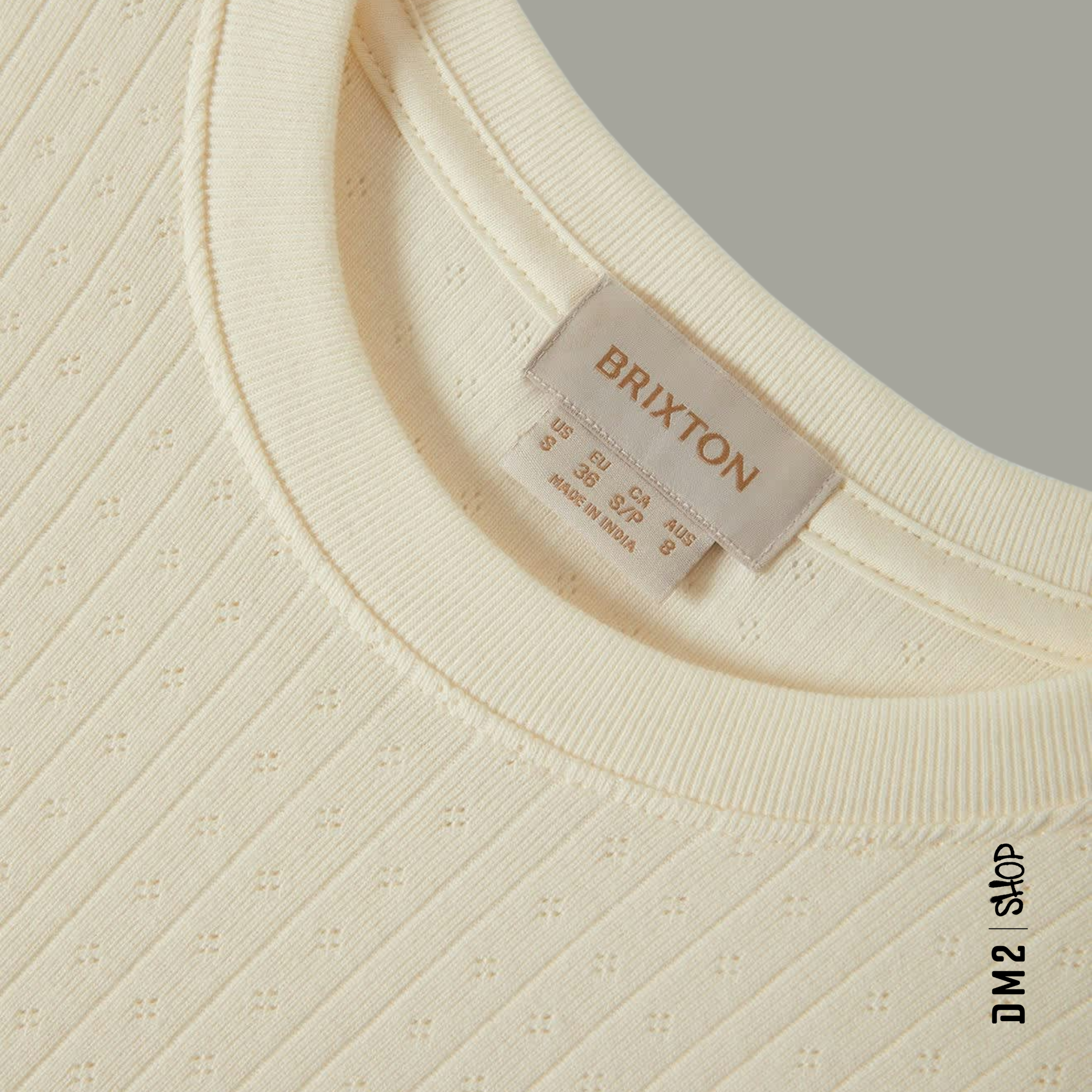 HAUT BRIXTON FEMME POINTELLE DOLLY OFF WHITE - DM2 SHOP