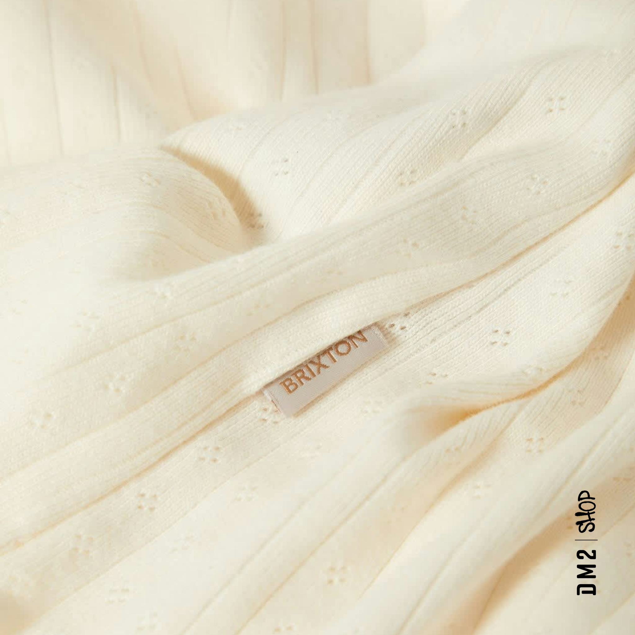 HAUT BRIXTON FEMME POINTELLE DOLLY OFF WHITE - DM2 SHOP