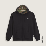 DOVER THERMAL - ZIP HOOD HOMME - NOIR CAMO