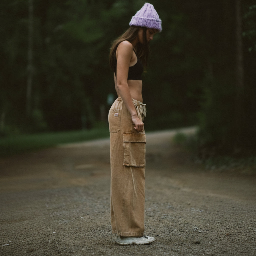 NOTICE THE RECKLESS - DRIFT SAND BARRELL - JEANS FEMME