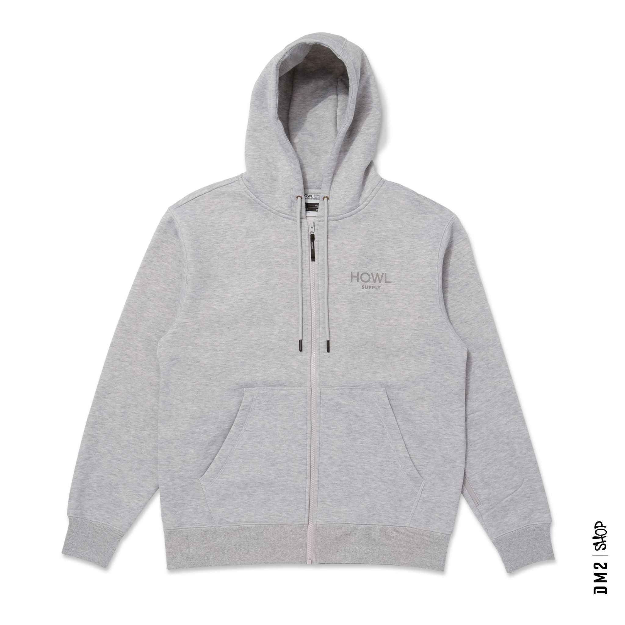 ZIP HOOD SNOW AVEC DWR GRIS HOWL - DM2 SHOP