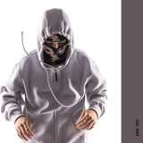 ZIP HOOD SNOW AVEC DWR GRIS HOWL - DM2 SHOP