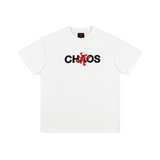 T - SHIRT CHAOS OVER BLANC DISORDER - DM2 SHOP