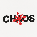 T - SHIRT CHAOS OVER BLANC DISORDER - DM2 SHOP