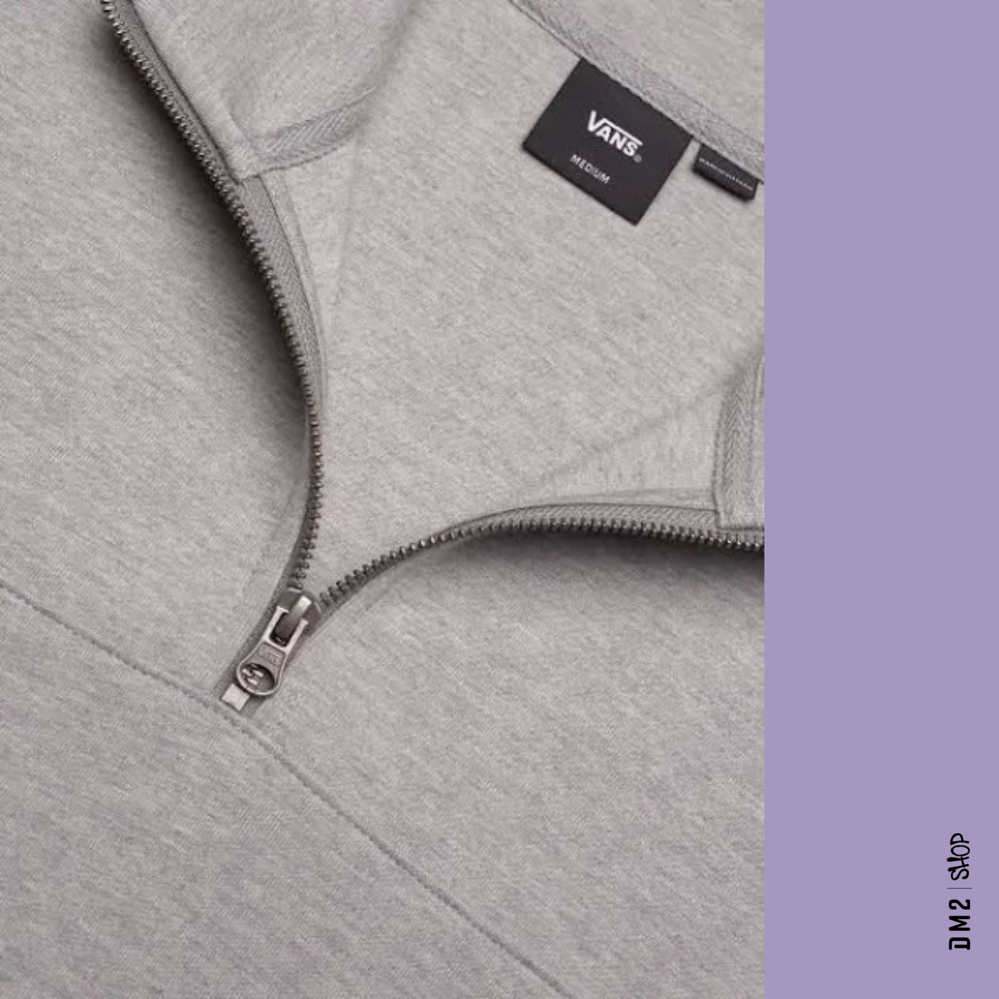 FLEECE VANS ELEVATED DOUBLE FEMME GRIS - DM2 SHOP