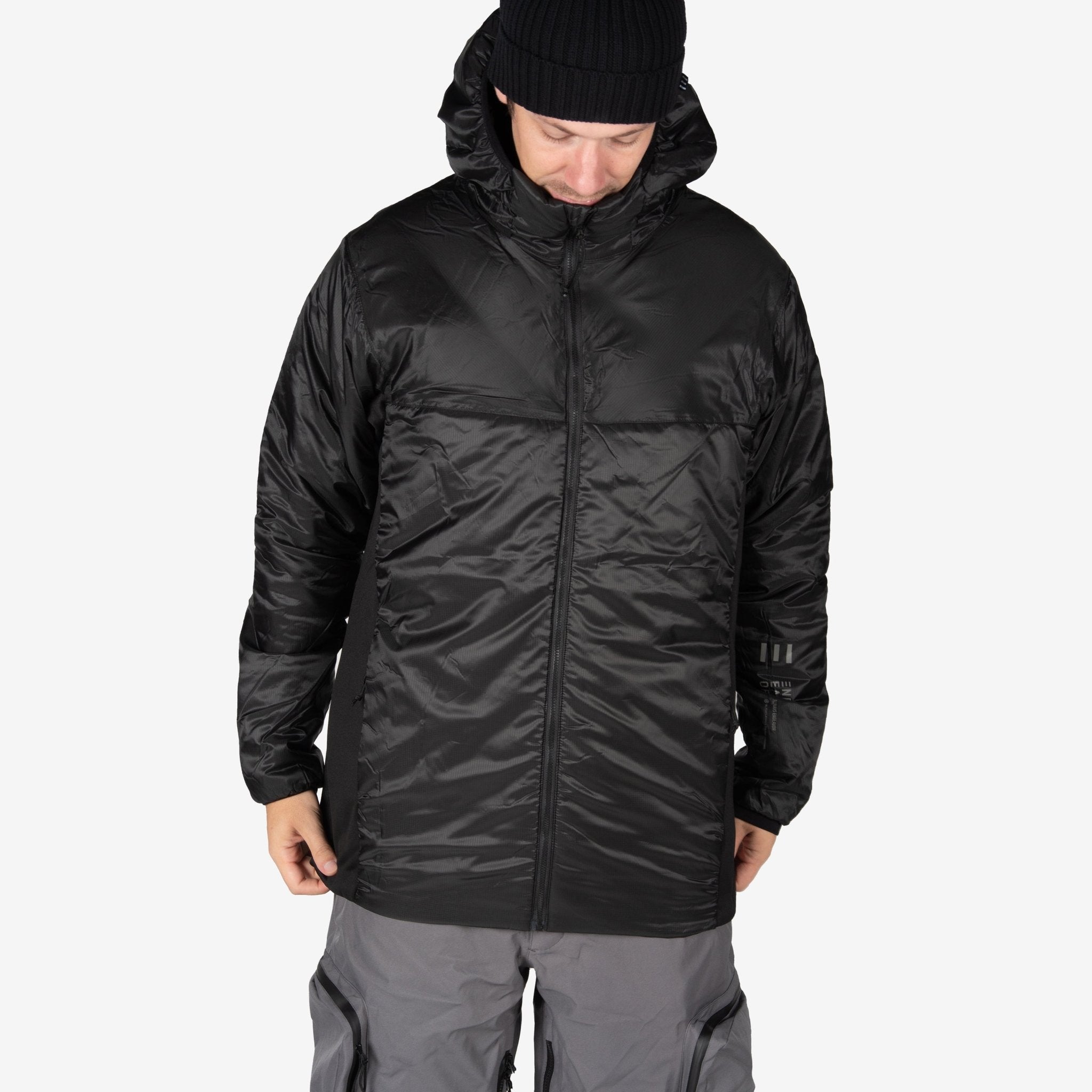 MANTEAU HYBRID ISOLANT SHELTER NOIR ENDEAVOR - DM2 SHOP