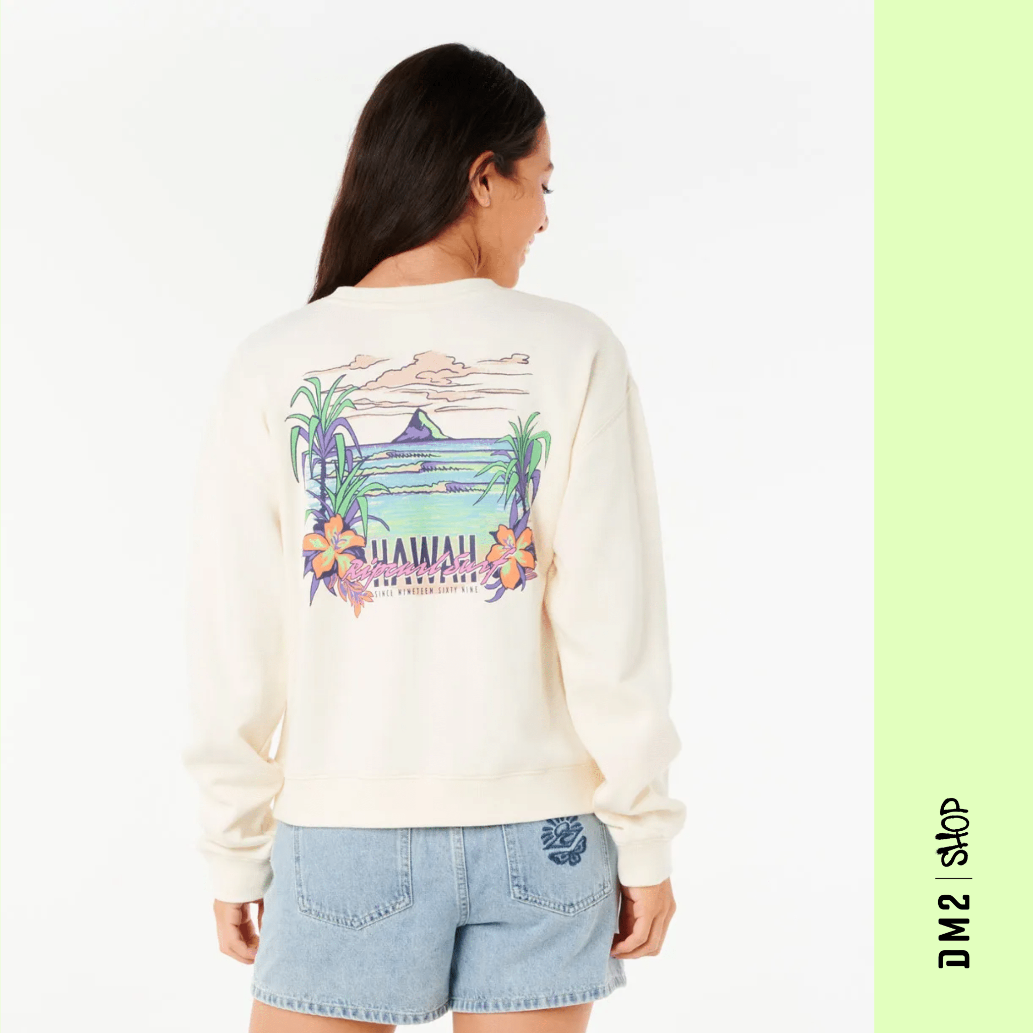 CREWNECK FEMME ES VADRA RELAX, RIP CURL - DM2 SHOP