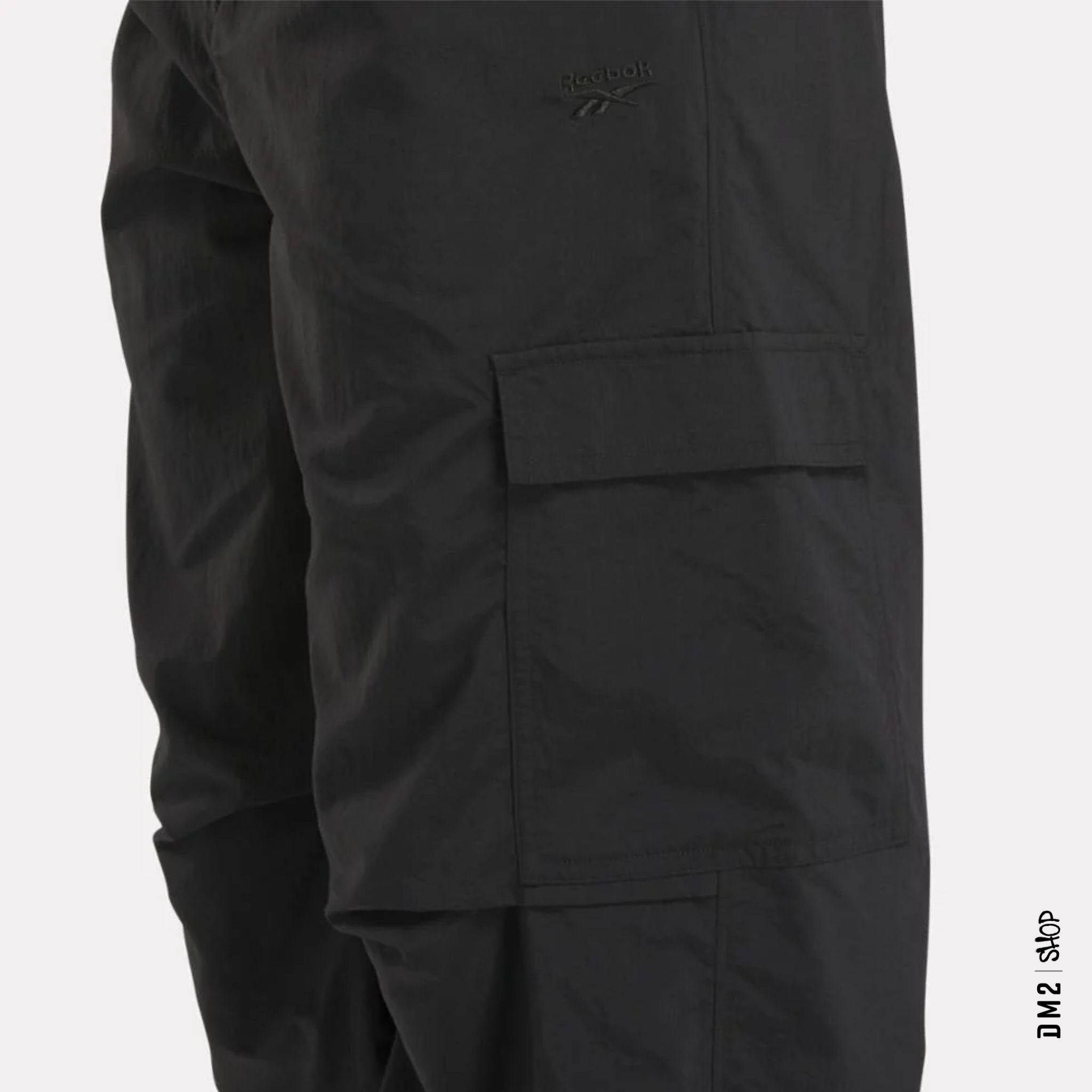 REEBOK PANTALON ESSENTIEL CARGO NOIR FEMME - DM2 SHOP