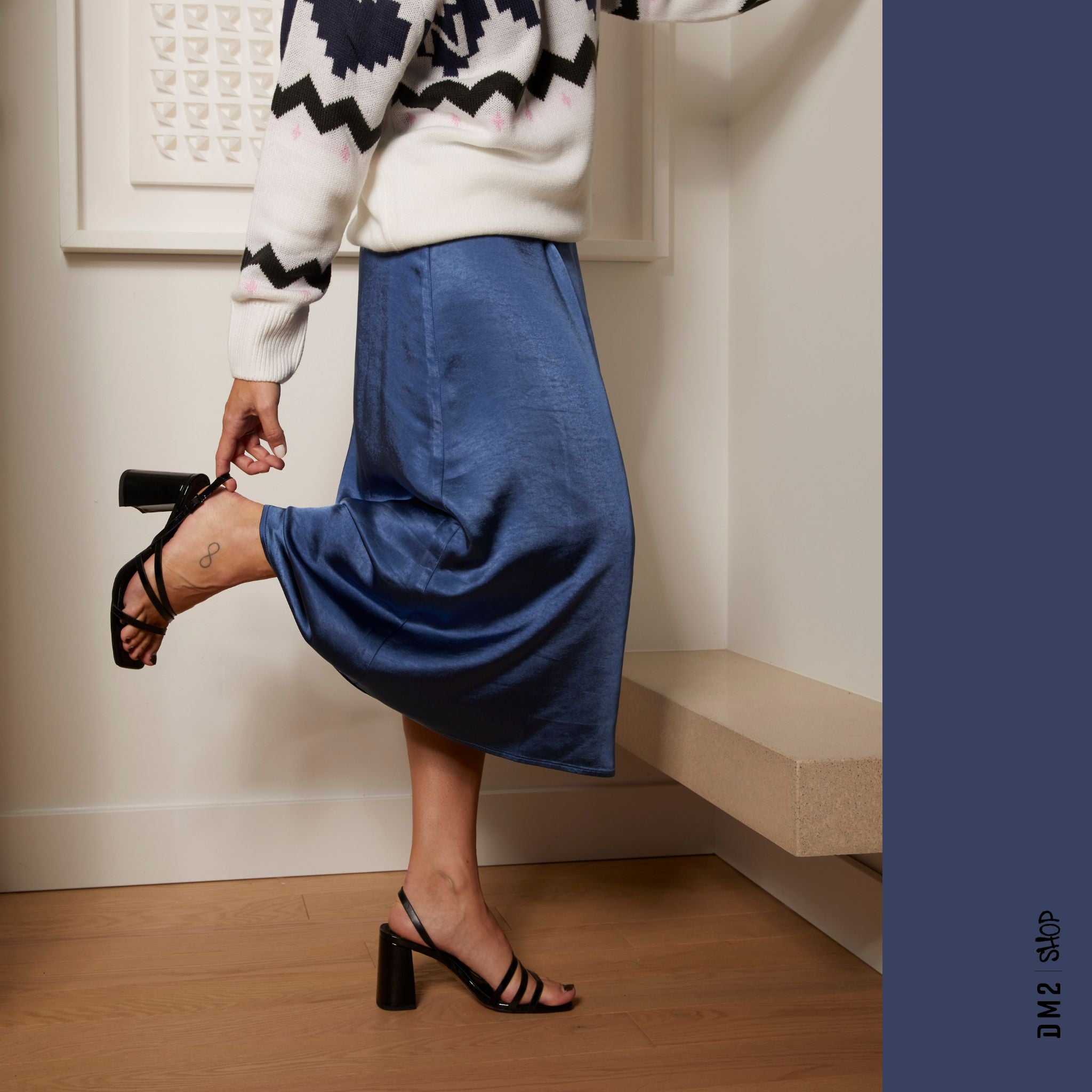 JUPE DE SATIN EVE, NANA THE BRAND - DM2 SHOP