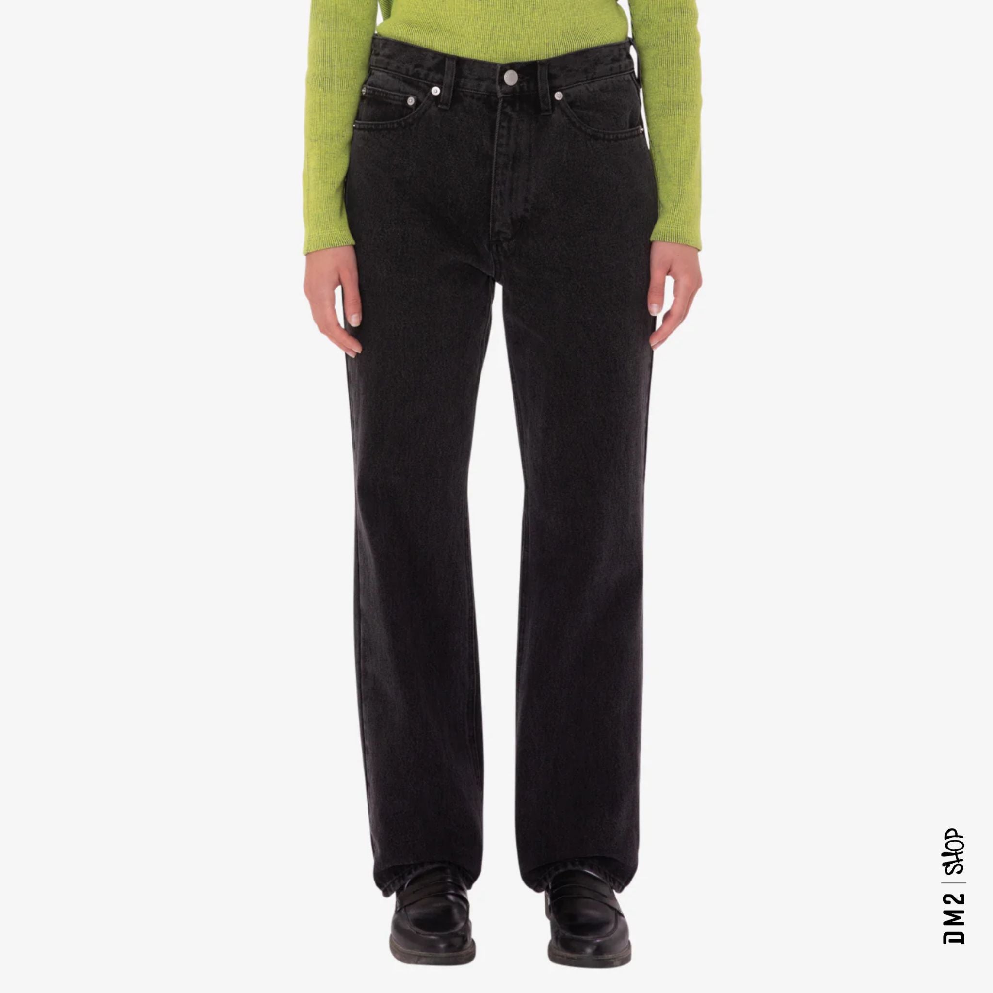 JEANS SLIM FEMME OBEY EVERYDAY NOIR - DM2 SHOP