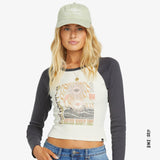 CHANDAIL RAGLAN EYE VIBES FEMME, BILLABONG - DM2 SHOP