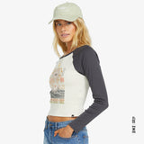 CHANDAIL RAGLAN EYE VIBES FEMME, BILLABONG - DM2 SHOP
