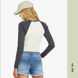 CHANDAIL RAGLAN EYE VIBES FEMME, BILLABONG - DM2 SHOP