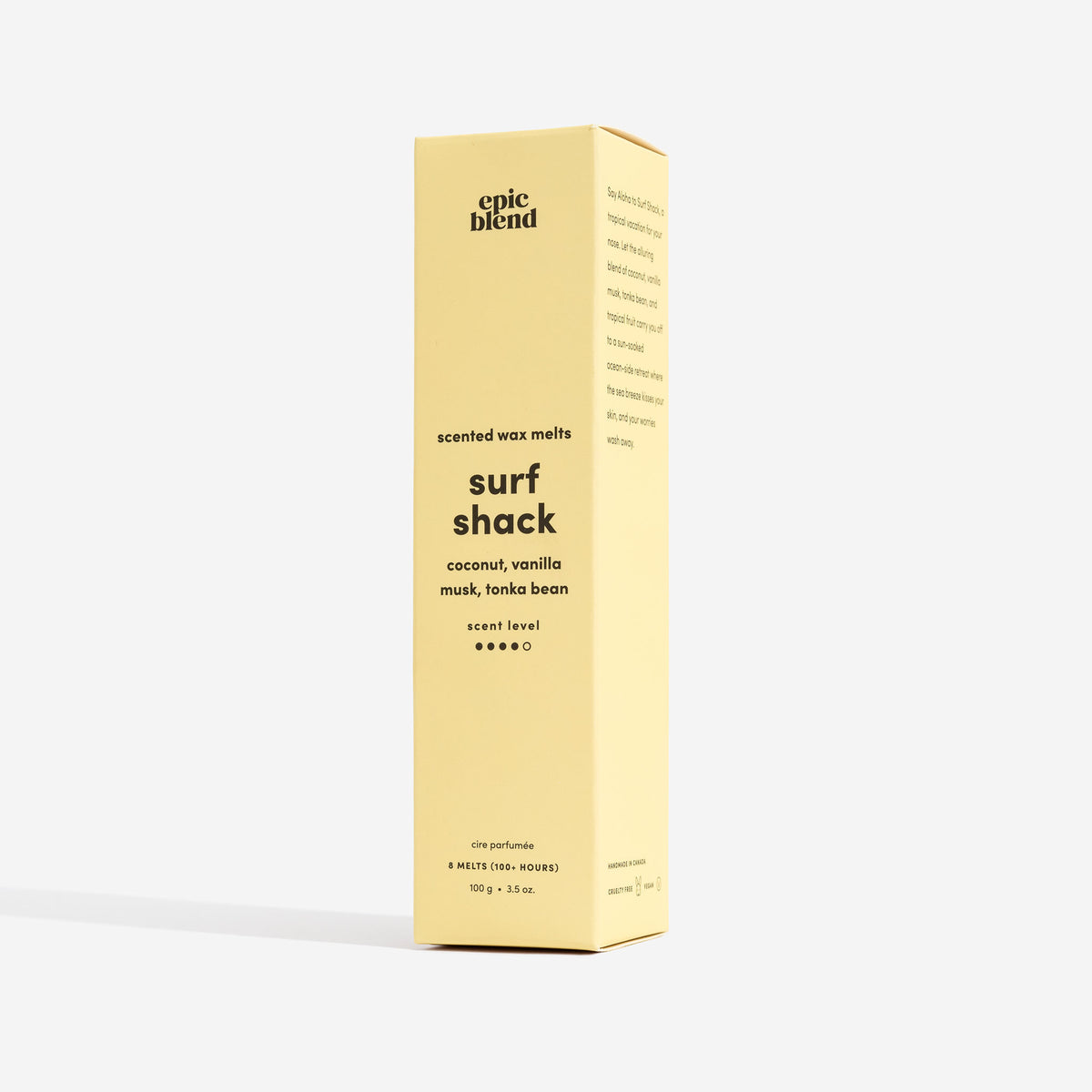 CIRE PARFUMÉE - SURF SHACK - 100 HEURES
