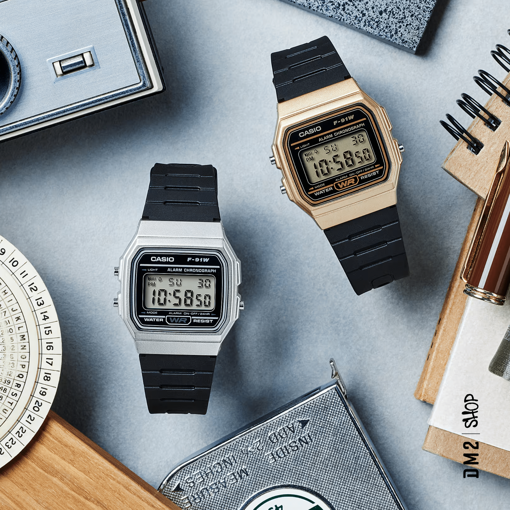 MONTRE CASIO DIGITAL F - 91WM - 7A - DM2 SHOP