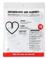 GRIP PAD SNOWBOARD MEGA HEART CRAB GRAB - DM2 SHOP