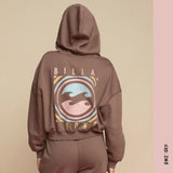 HOOD FEMME FEEL IT ALL BRUN, BILLABONG - DM2 SHOP