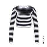JJXX CROP TOP FEMME FELINE RAYÉ - DM2 SHOP