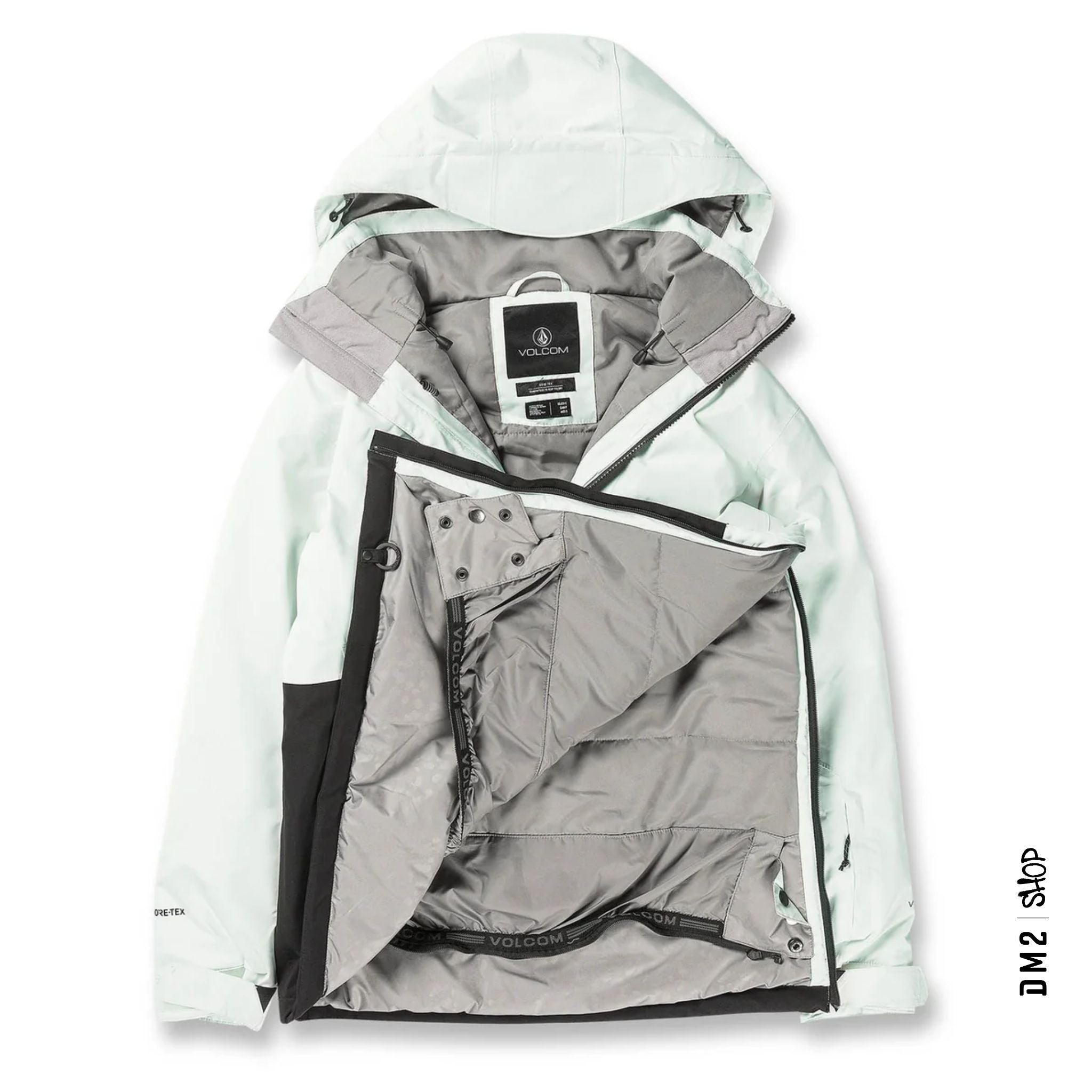 ANORAK FEMME ISOLÉ FERN GORE-TEX ICY GREEN, VOLCOM - DM2 SHOP