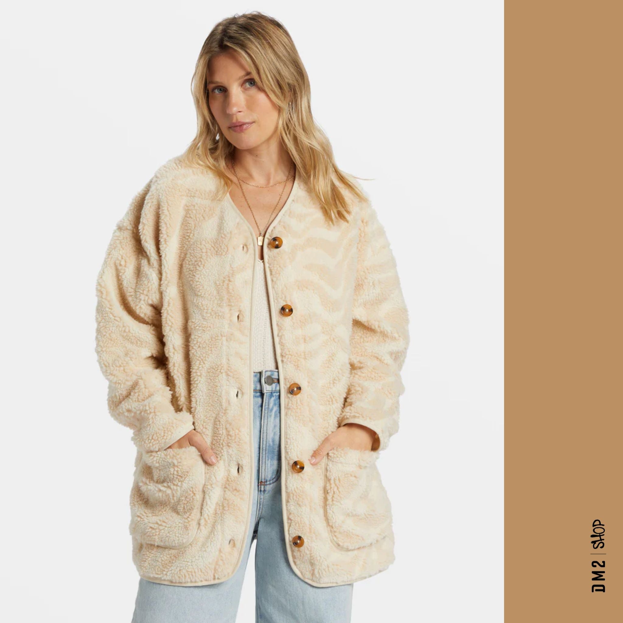 VESTE POLAR FEMME FIRESIDE COZY ZEBRA, BILLABONG - DM2 SHOP
