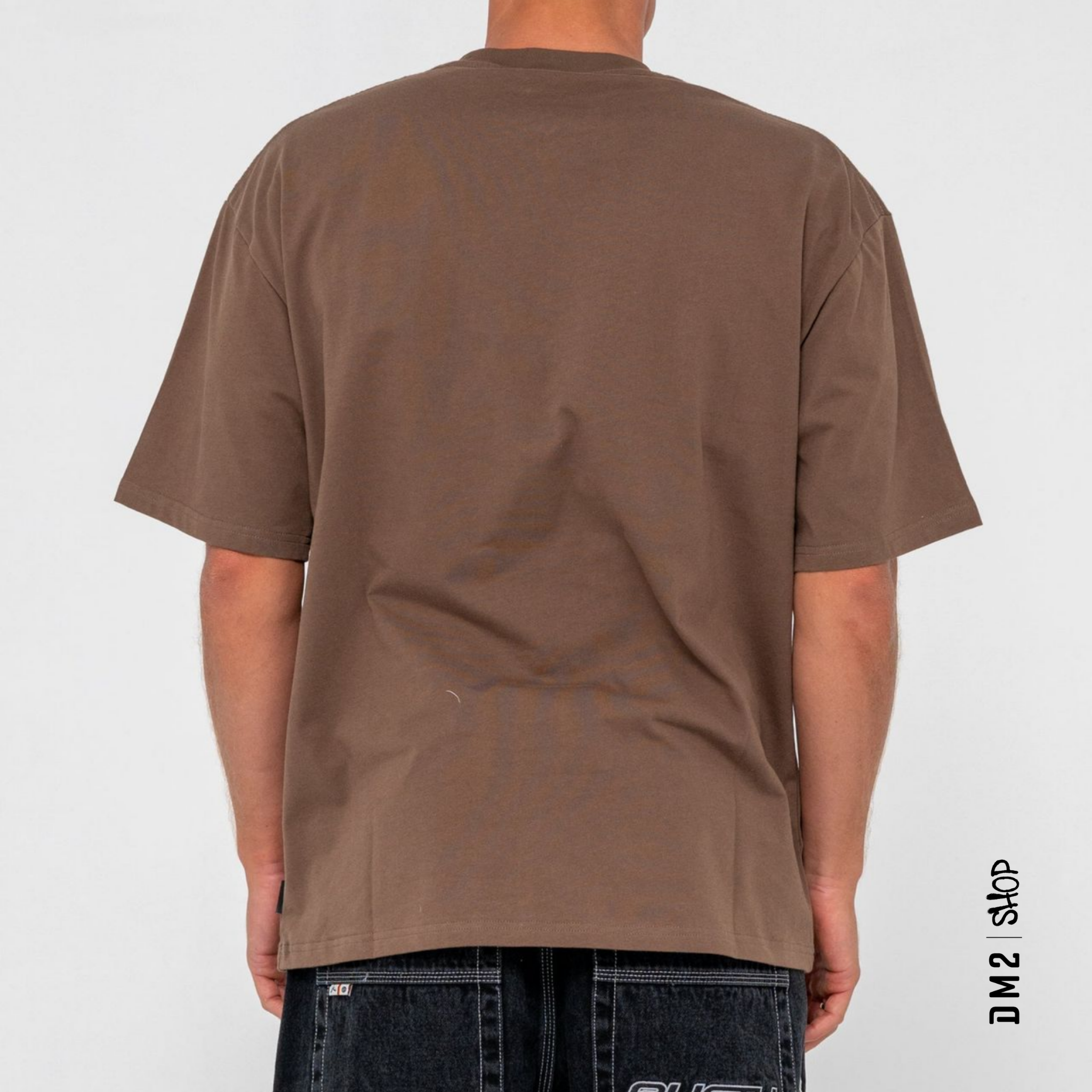 FLIP DADDY - T-SHIRT BOXY - BRUN