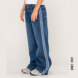 JEANS FEMME LOW FLIP MOMMY DIY, RUSTY - DM2 SHOP