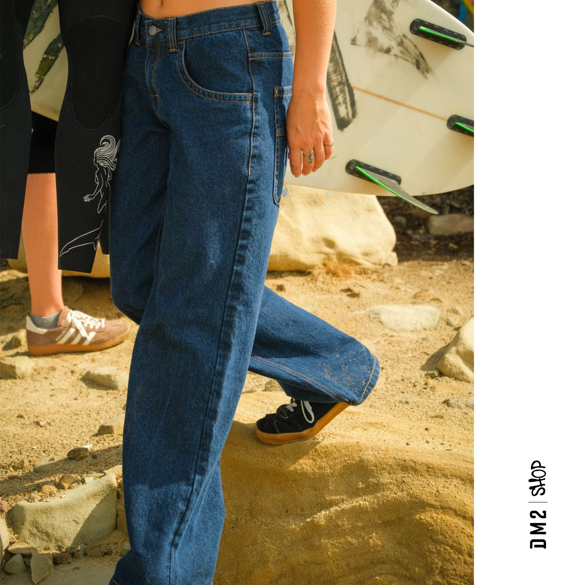 FLIP MOMMY - JEANS BAGGY FEMME - WIDE LEG