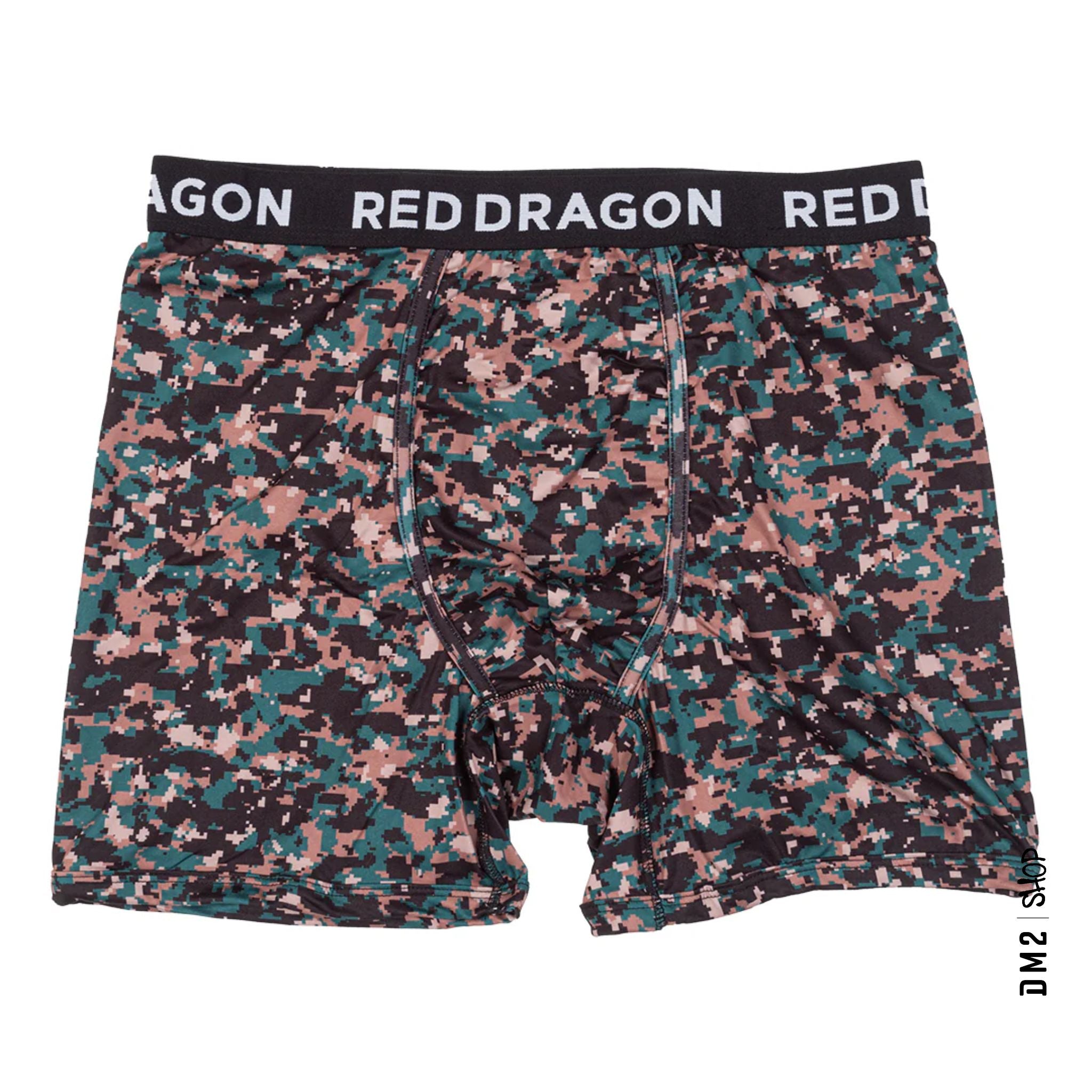BOXER HOMME FOREST DIGI, RED DRAGON - DM2 SHOP