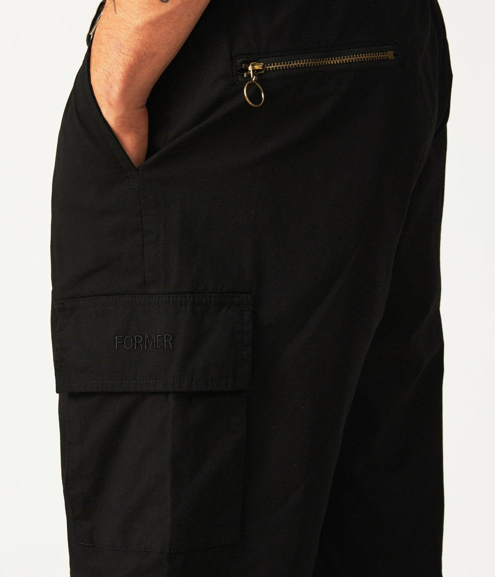 PANTALON PRAYER CARGO NOIR FORMER - DM2 SHOP