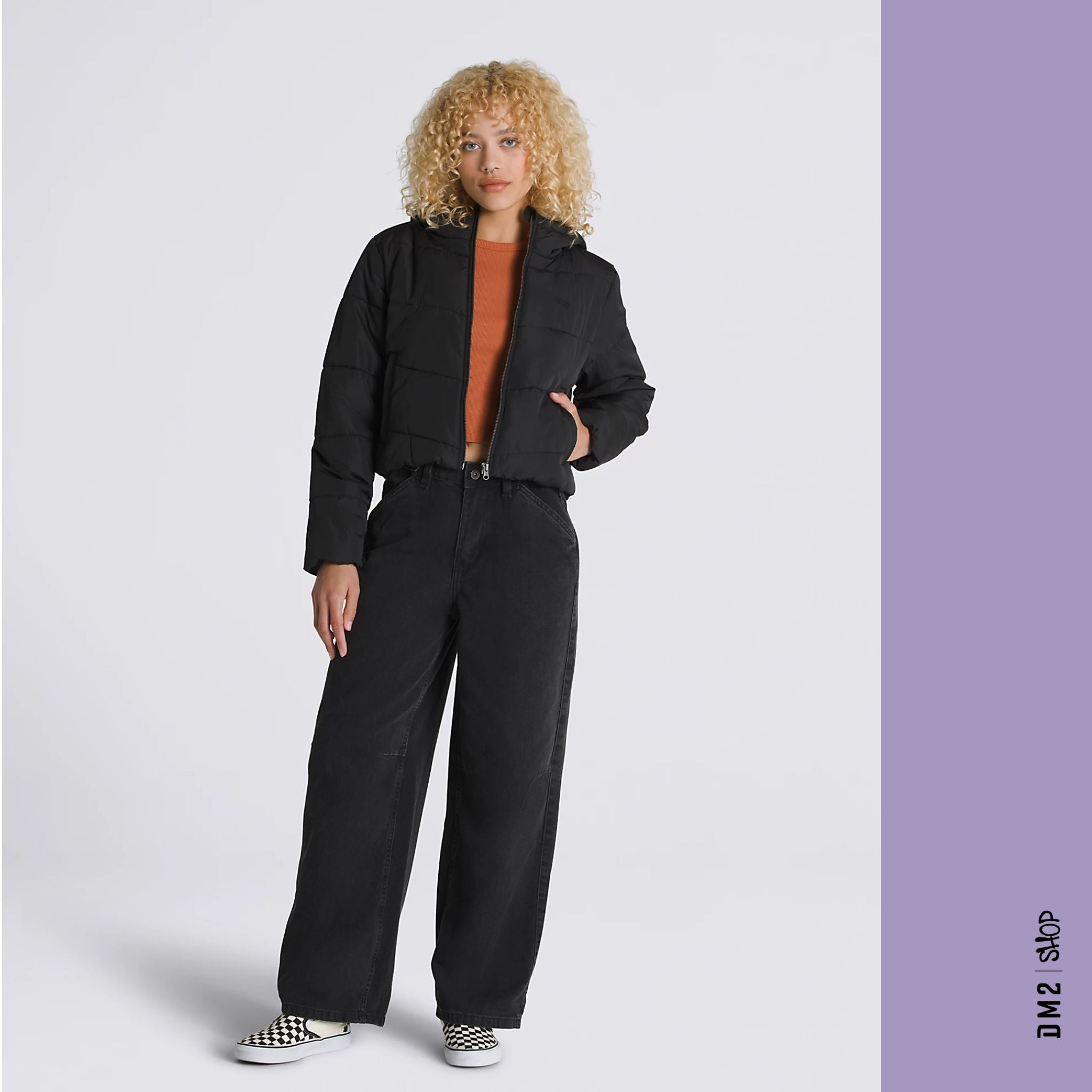MANTEAU DE VILLE FEMME VANS FOUNDRY CROP, 2 couleurs - DM2 SHOP