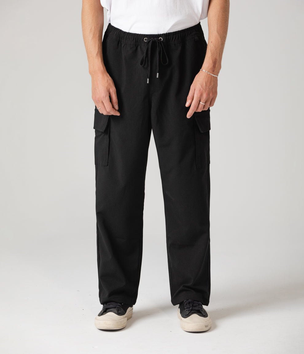 PANTALON PRAYER CARGO NOIR FORMER - DM2 SHOP