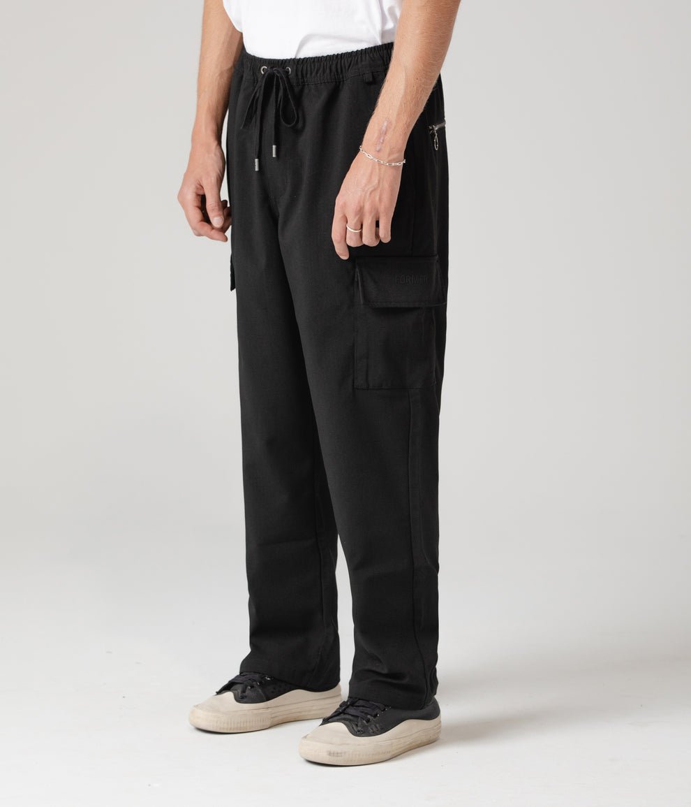 PANTALON PRAYER CARGO NOIR FORMER - DM2 SHOP