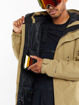 MANTEAU SNOW DUA GORE - TEX D.KHAKI VOLCOM - DM2 SHOP