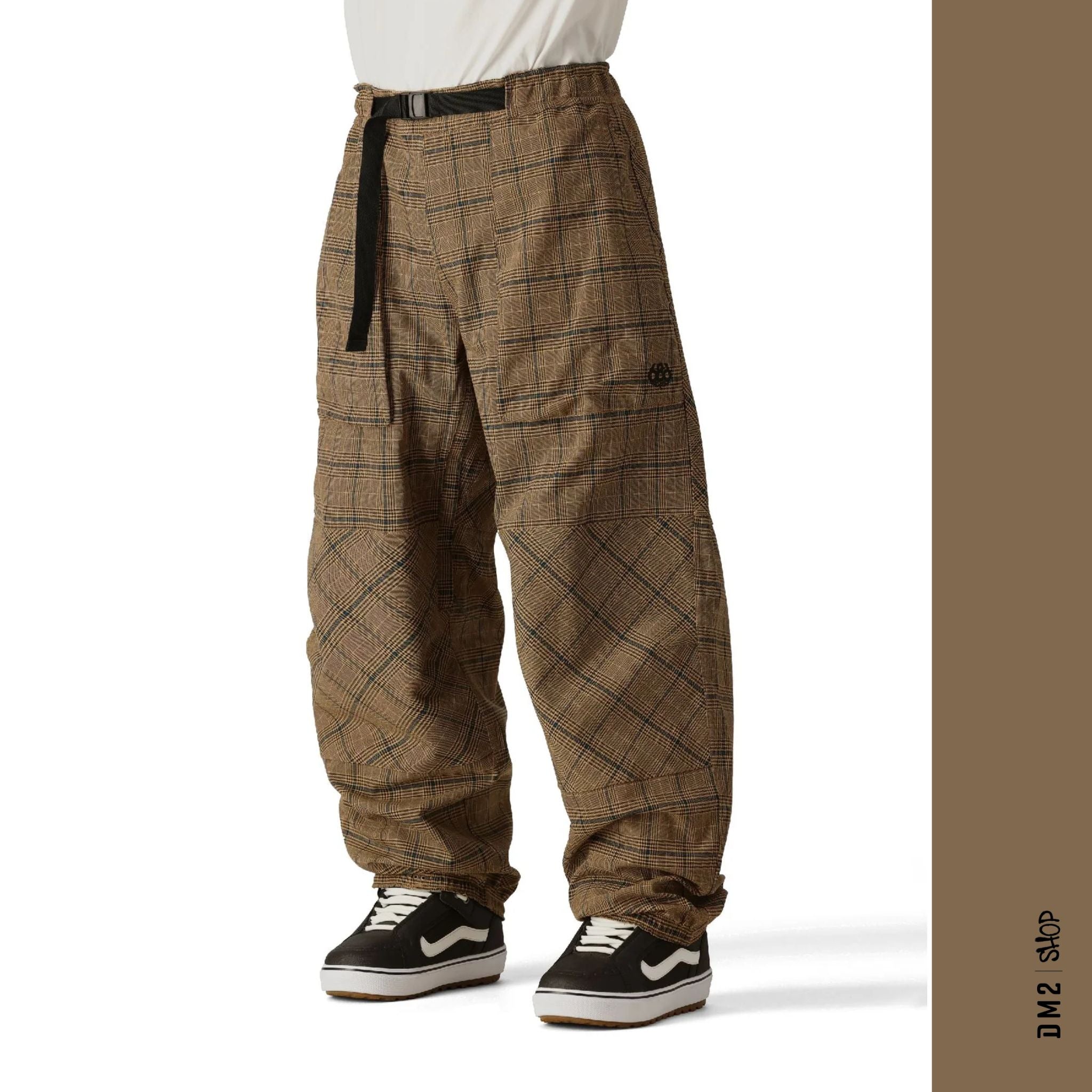 PANTALON BAGGY SKI - SNOW GHOST 2.5 PLAID, 686 - DM2 SHOP