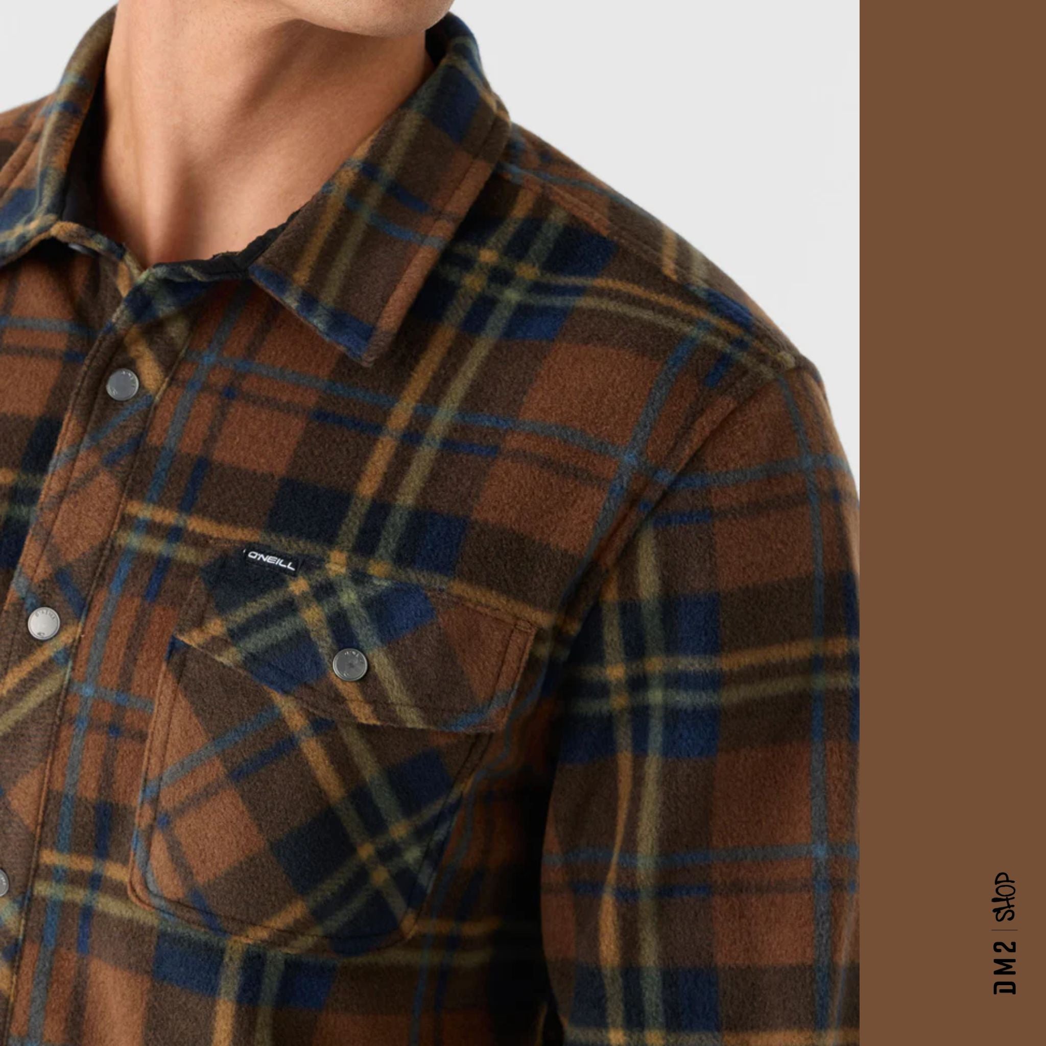 CHEMISE GLACIER SUPERFLEECE BRUN O'NEILL - DM2 SHOP