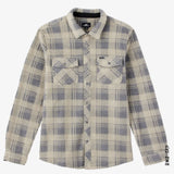 CHEMISE O'NEILL SUPERFLEECE PLAID LIGHT KHAKI - DM2 SHOP
