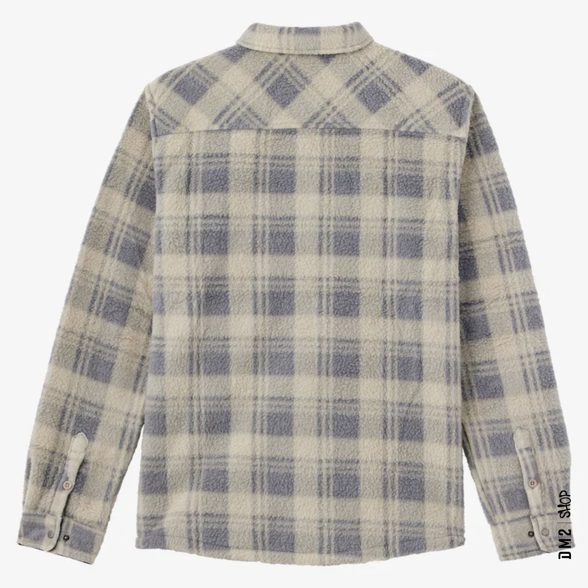 CHEMISE O'NEILL SUPERFLEECE PLAID LIGHT KHAKI - DM2 SHOP