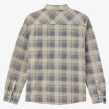 CHEMISE O'NEILL SUPERFLEECE PLAID LIGHT KHAKI - DM2 SHOP