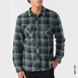 CHEMISE O'NEILL SUPERFLEECE PLAID OLIVE HOMME - DM2 SHOP