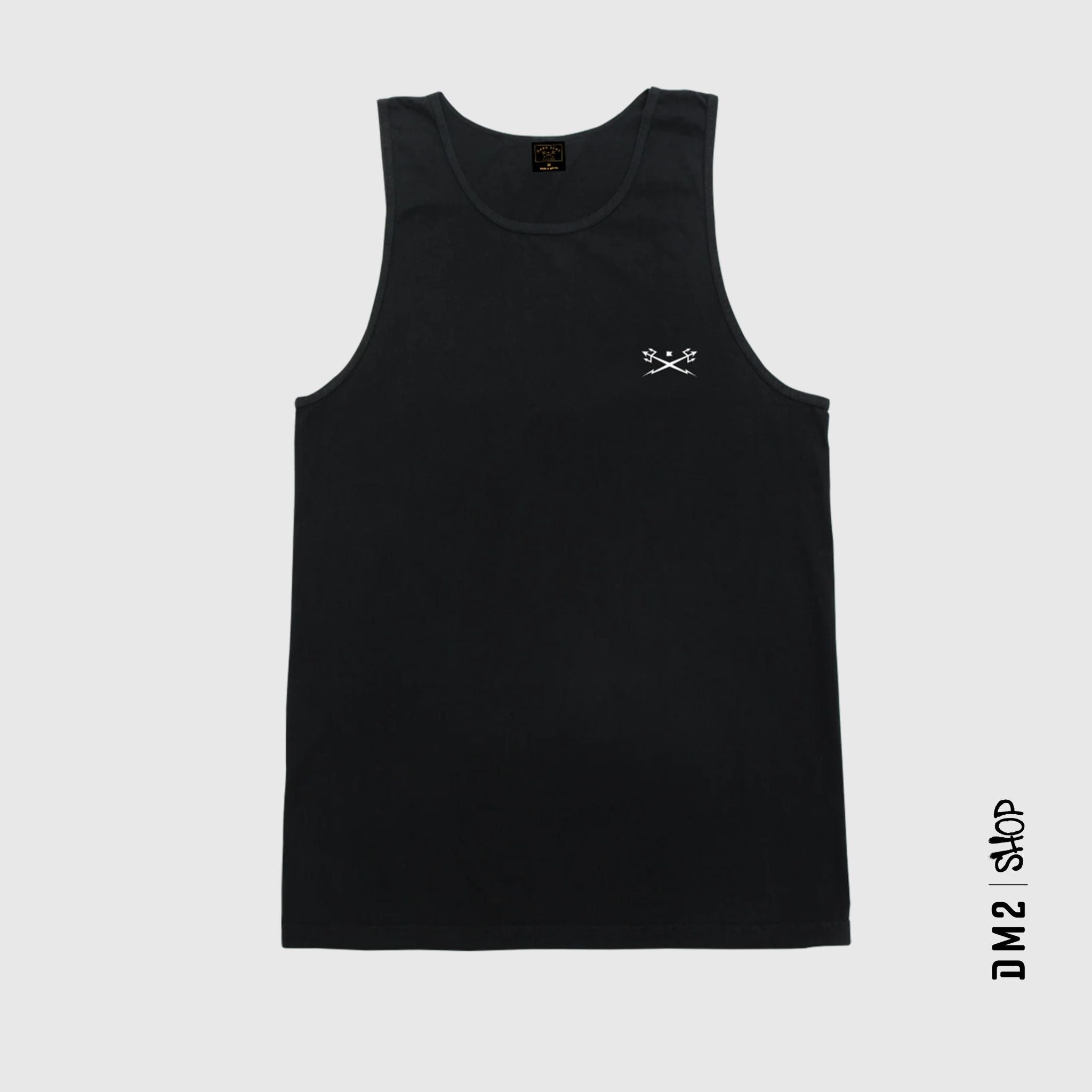 CAMISOLE HOMME GO TO V2 NOIR, DARK SEAS - DM2 SHOP