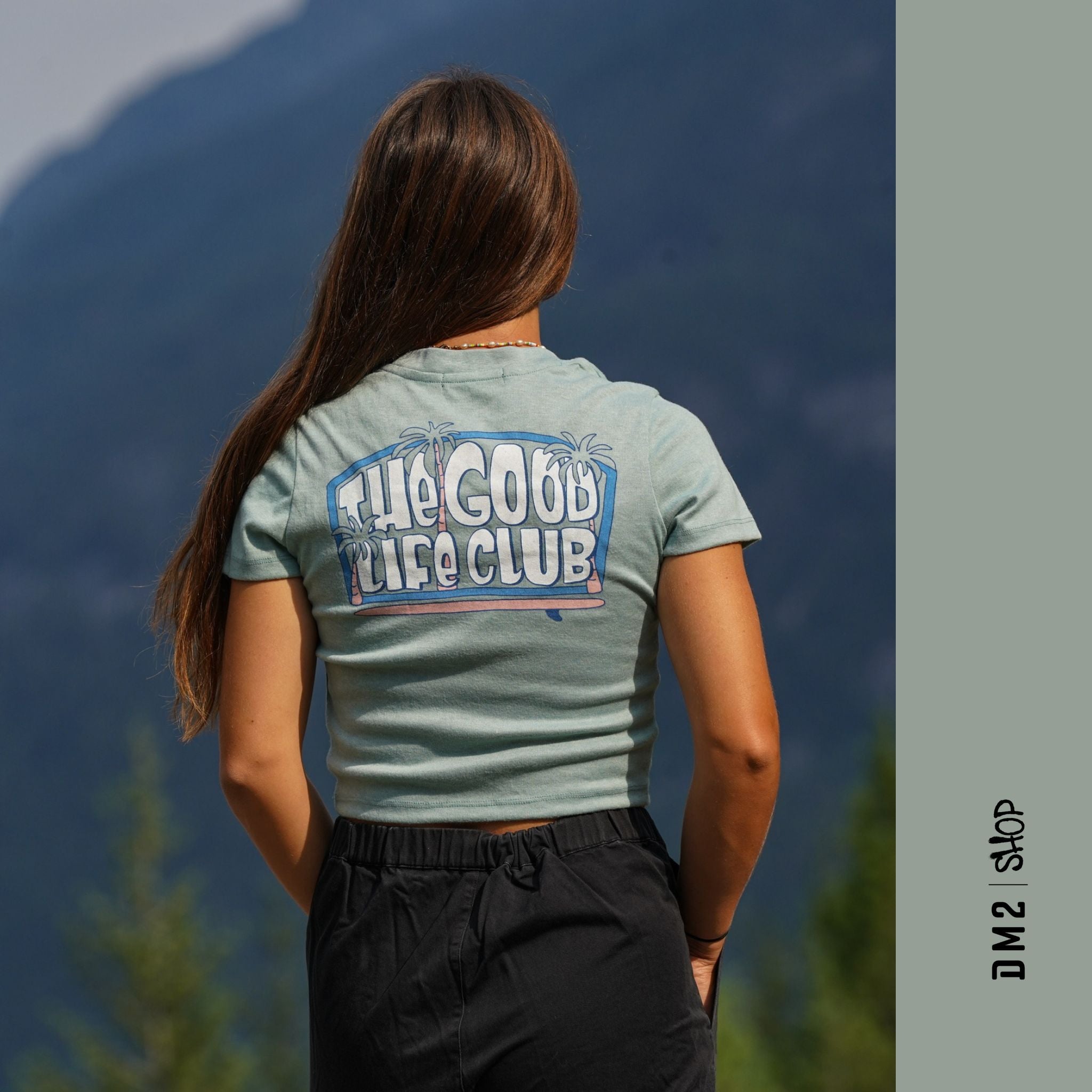 T - SHIRT FEMME THE GOOD LIFE CLUB, NOTICE THE RECKLESS - DM2 SHOP