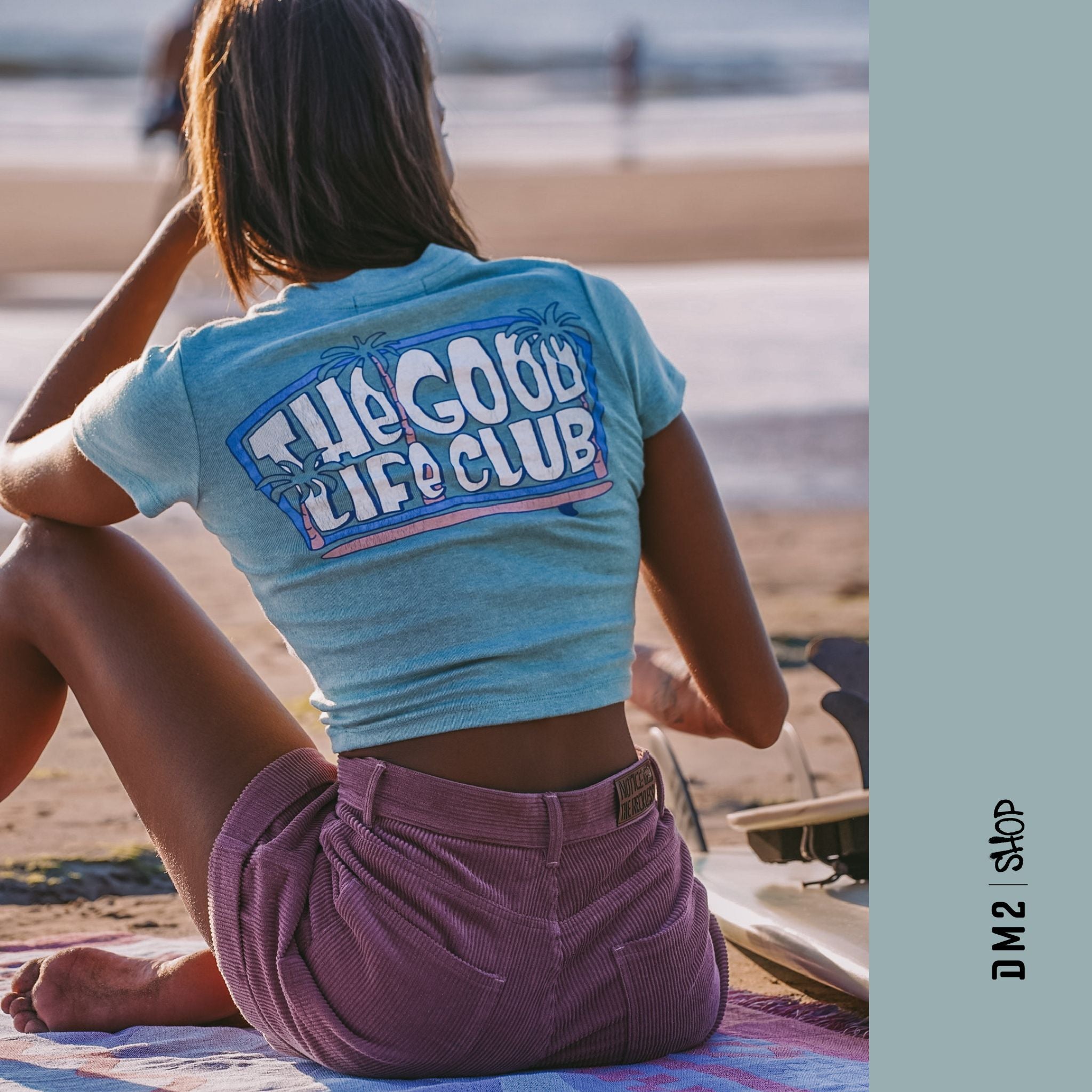T - SHIRT FEMME THE GOOD LIFE CLUB, NOTICE THE RECKLESS - DM2 SHOP