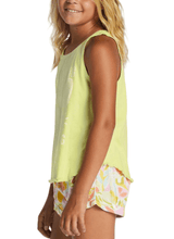 CAMISOLE FILLE GOOD VIBES LIME BILLABONG - DM2 SHOP