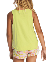 CAMISOLE FILLE GOOD VIBES LIME BILLABONG - DM2 SHOP