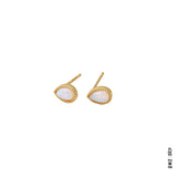 BOUCLE OREILLE GOUTTE OPALE 14K - DM2 SHOP