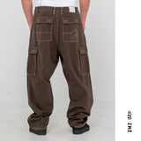 PANTALON BAGGY CARGO - GRIZZLY