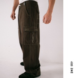 PANTALON BAGGY CARGO - GRIZZLY