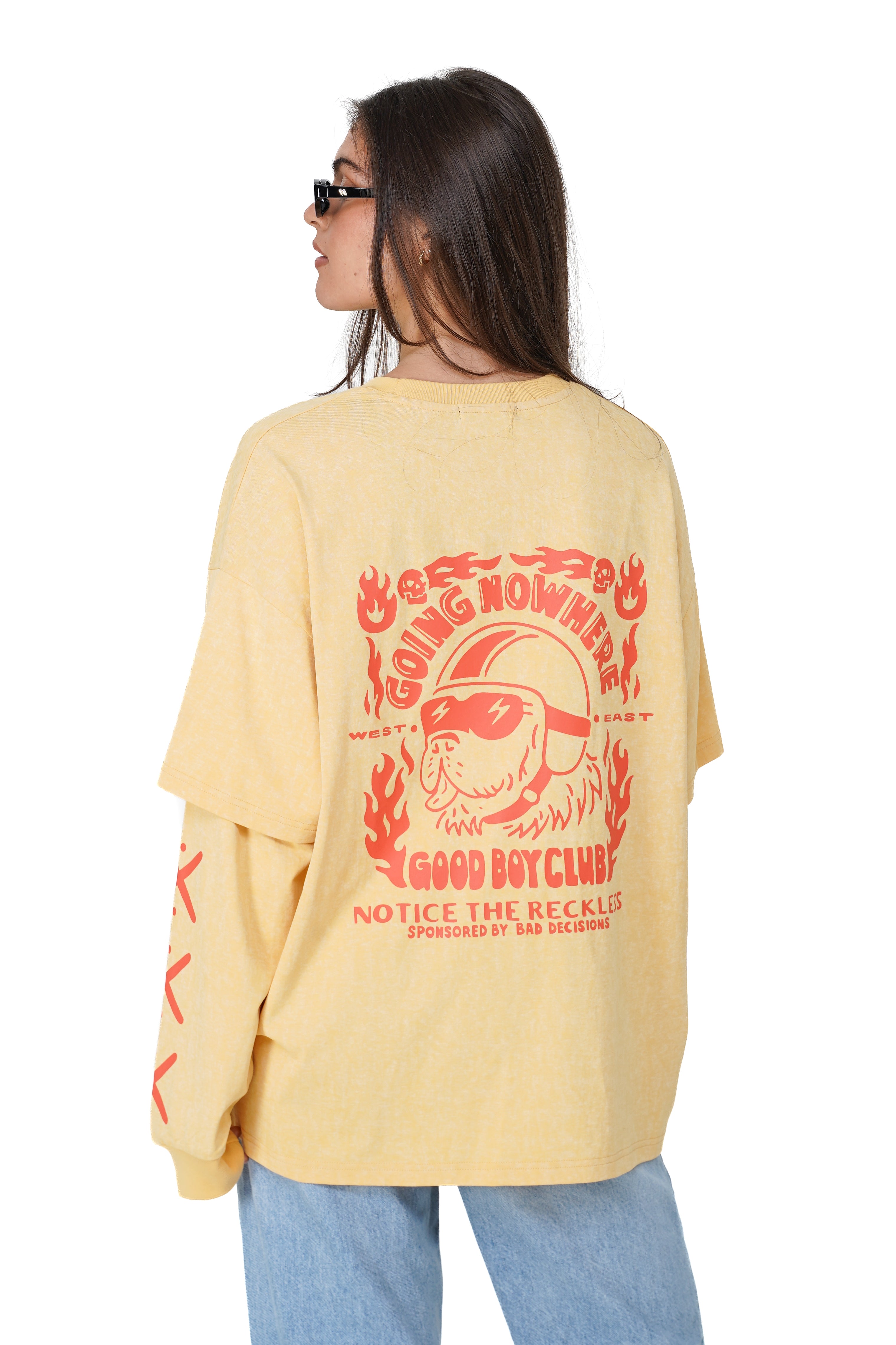 NOTICE THE RECKLESS - NOTHING NOWHERE - CHANDAIL FEMME
